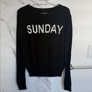 J.O.A. Black Knit Sweater